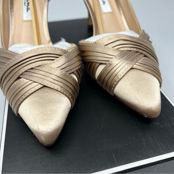 Nina Blakely Satin Pumps - Picture 4 of 8